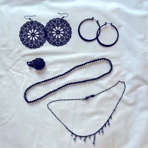 Fashion jewelry bundle - black theme